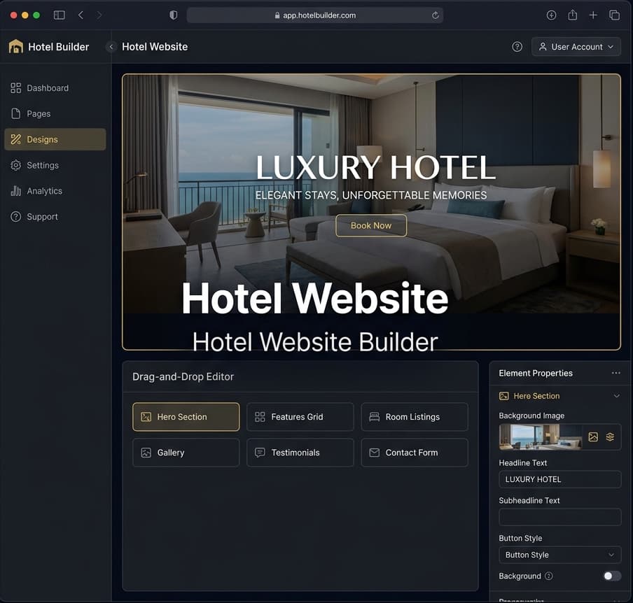 Hotel Website Builder